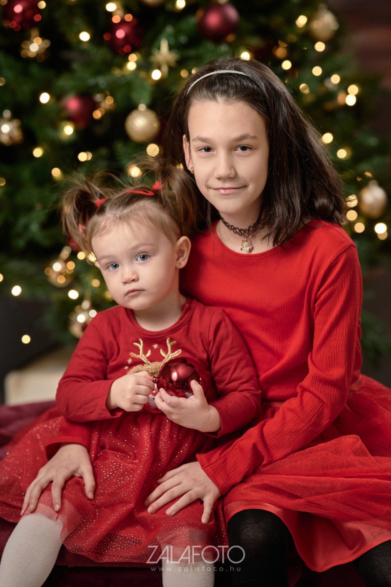 Karácsonyi gyerekfotózás - ZalaFoto