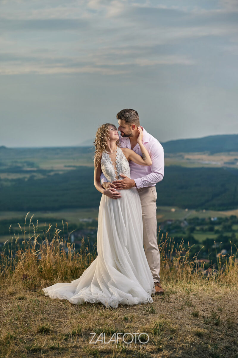 Esküvői foto - Csobáncon - ZalaFoto
